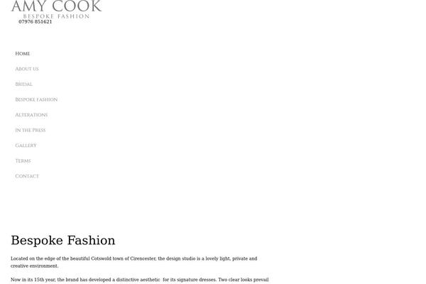 Impreza Child theme site design template sample