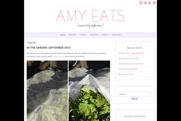 Isabelle theme site design template sample