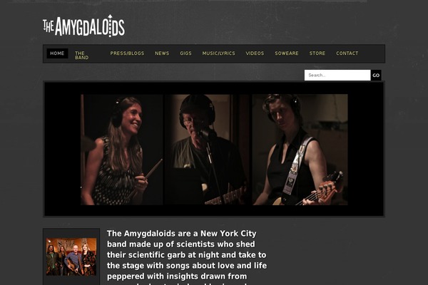 Backstage theme site design template sample