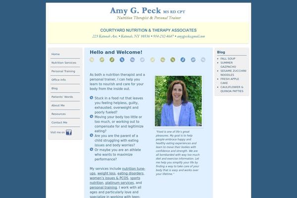 amygpeck.com site used Weaver Ii Child