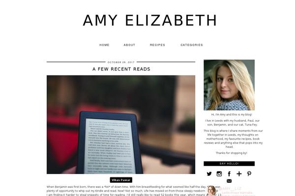 Minim theme site design template sample