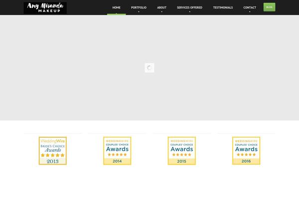 amymirandamakeup.com site used Amm