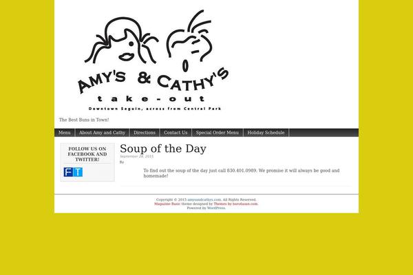 Site using BNS Corner Logo plugin