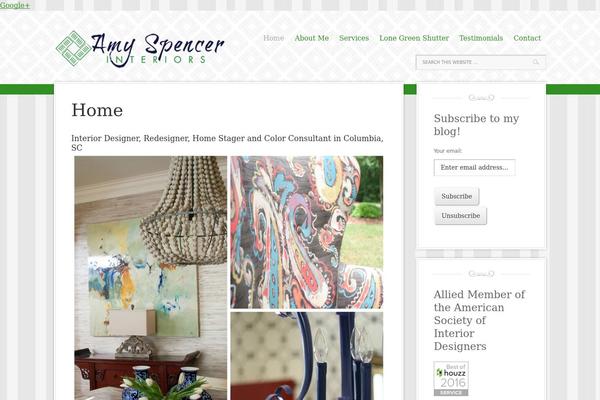 Decor theme site design template sample