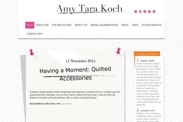 Stack theme site design template sample