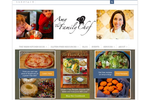 amythefamilychef.com site used Food & Cook