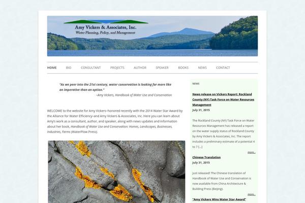 Twentytwelve-child theme site design template sample