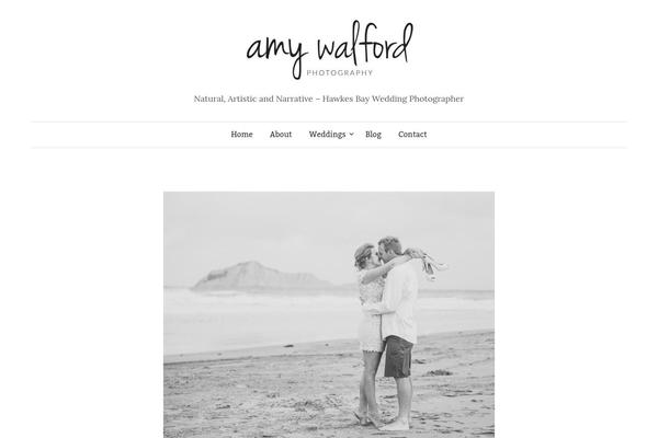Graphy theme site design template sample