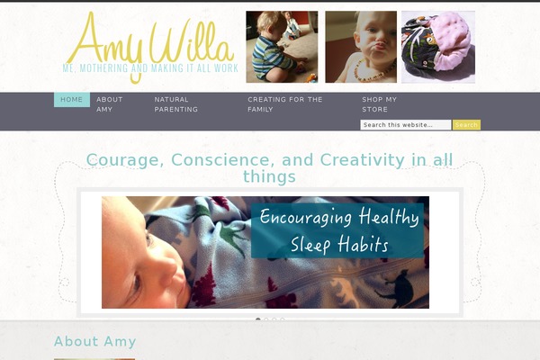 Billie theme site design template sample