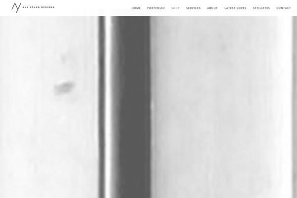 Rhythm theme site design template sample