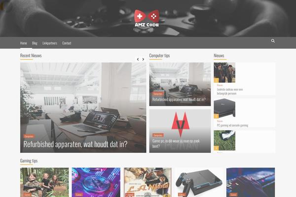 HardNews theme site design template sample