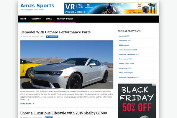 SABINA theme site design template sample