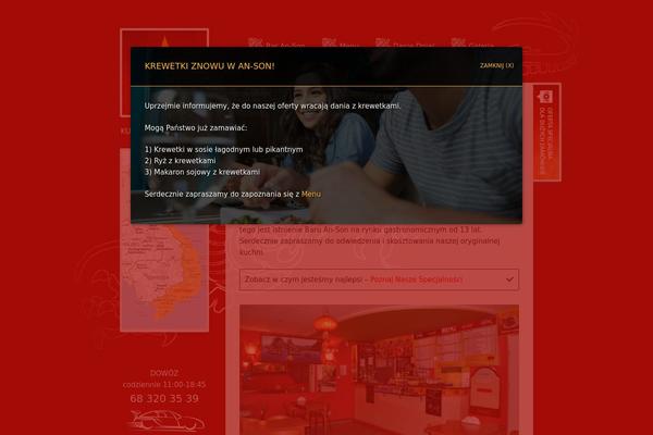 Publish theme site design template sample