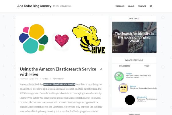 Breeze theme site design template sample