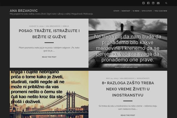 Tracks theme site design template sample