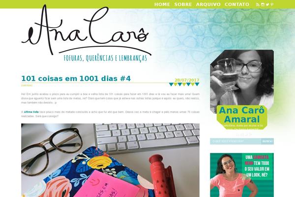 GuCherry Blog theme site design template sample