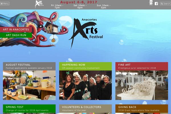 anacortesartsfestival.com site used Aaf