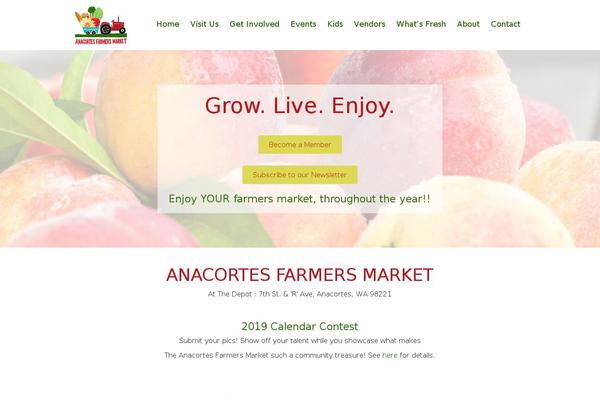 anacortesfarmersmarket.org site used Afm