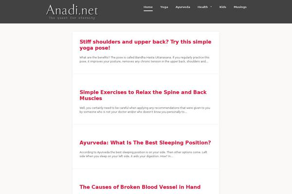 Sequential theme site design template sample