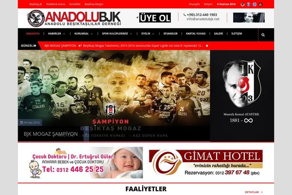 Site using Bknewsticker plugin