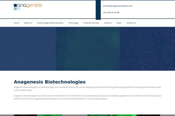 anagenesis-biotech.com site used Chester