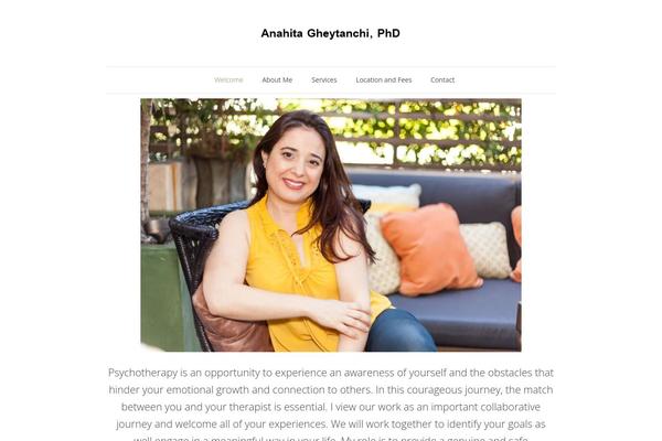 Specular theme site design template sample
