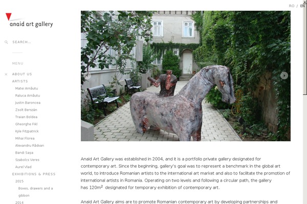 Site using Andora Lightbox plugin