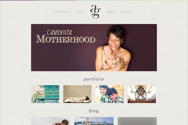 Tripod theme site design template sample