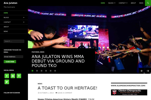 Site using Alpine PhotoTile for Instagram plugin