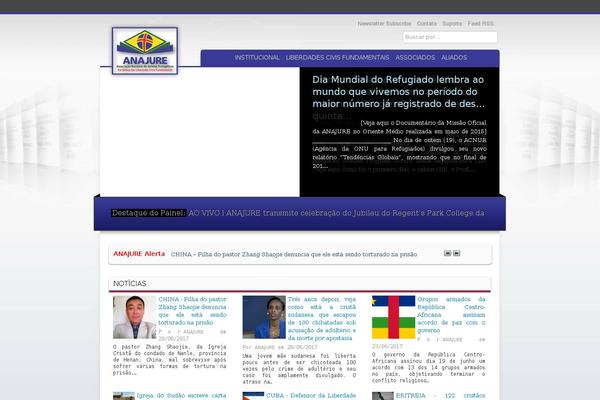 Newspaper theme site design template sample