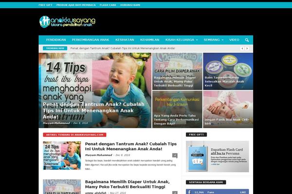 Site using Elegant Subscription Popup plugin