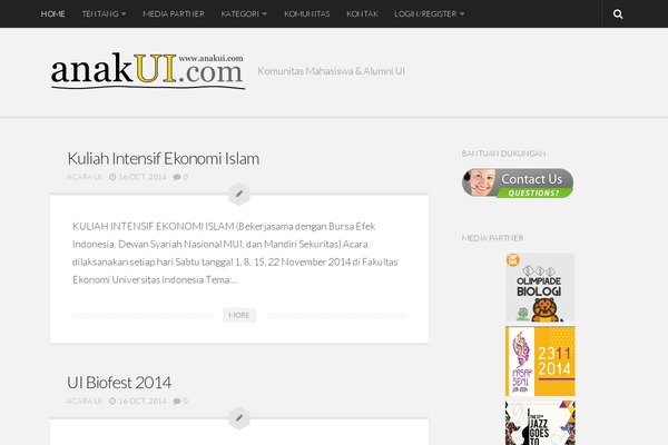Site using Table of Contents Plus plugin
