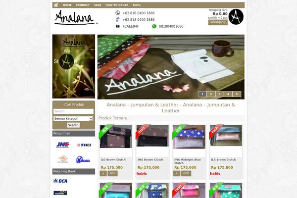 Minimarket theme site design template sample