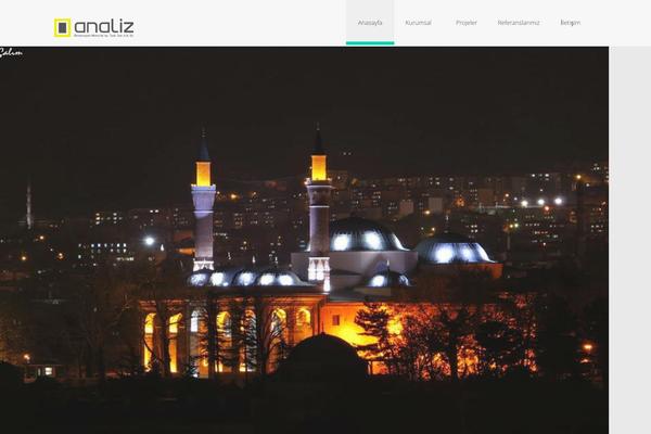 Ventus theme site design template sample