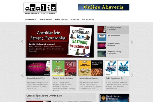 Curiosity theme site design template sample