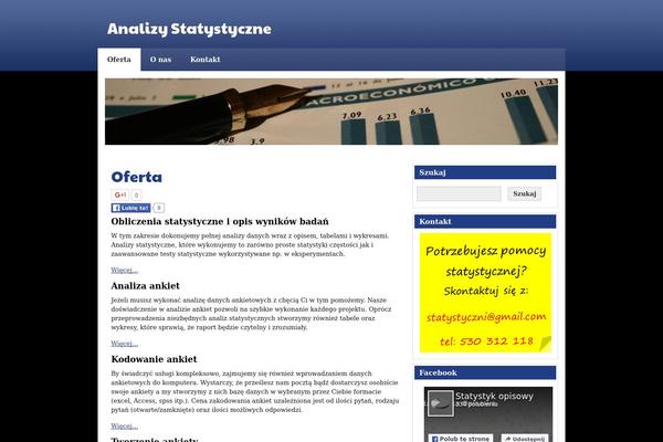 zeeSynergie theme site design template sample