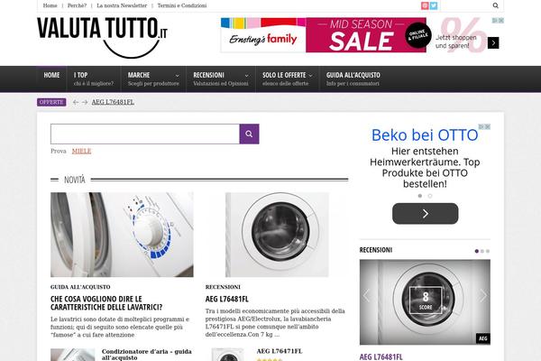 Site using Ajax-search-pro plugin