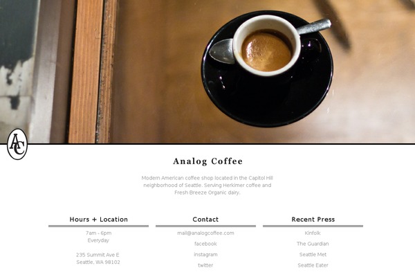 BlankSlate theme site design template sample