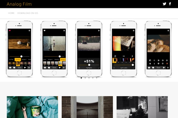Inkness theme site design template sample