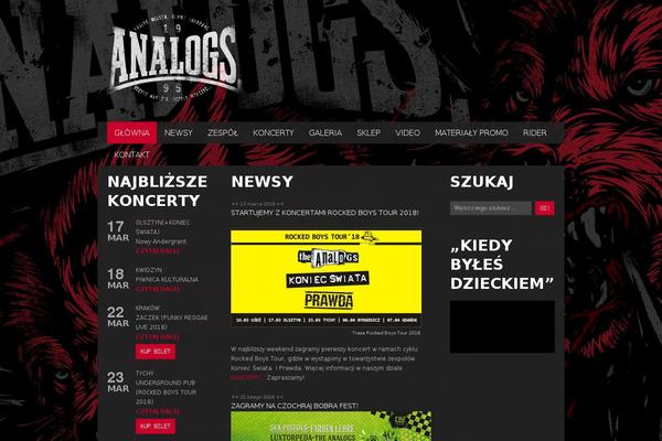 Customify theme site design template sample