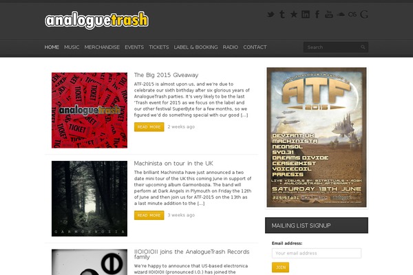 Replay theme site design template sample