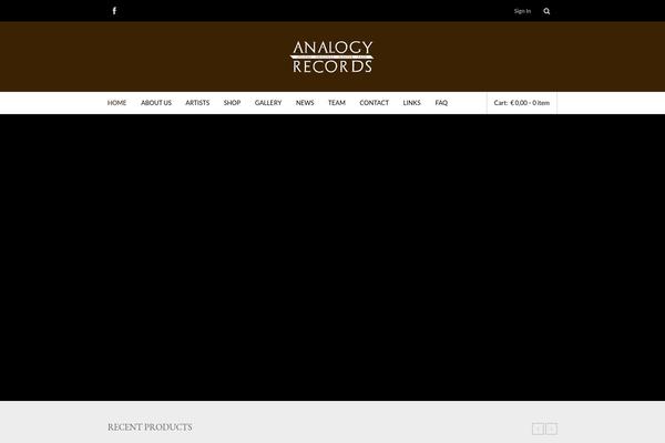 Reatro theme site design template sample