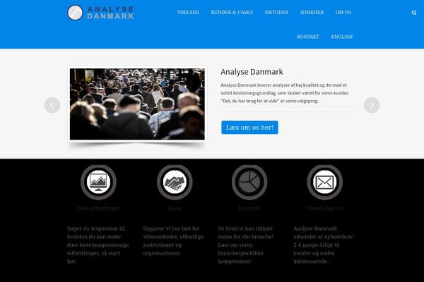 Traffica theme site design template sample