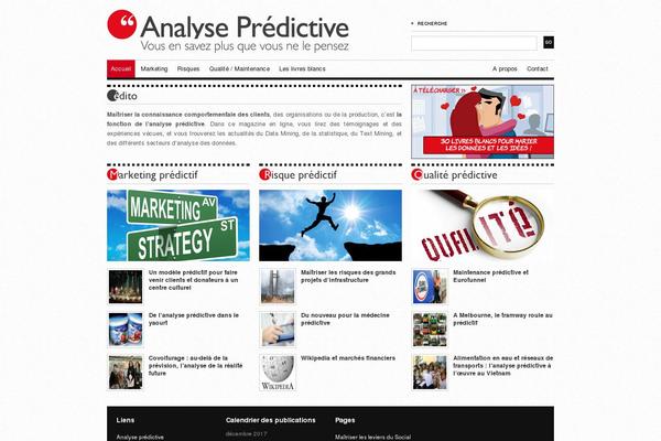 MagPress theme site design template sample