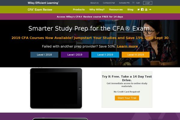 analystsuccess.com site used Wiley_el