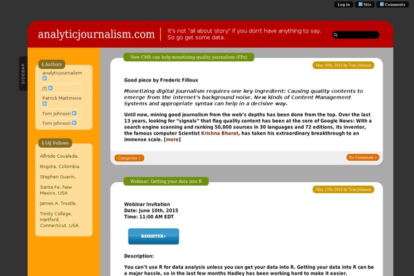 Ahimsa theme site design template sample