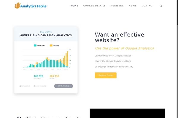 Enfold-child theme site design template sample
