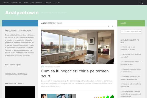 Site using The Social Links plugin