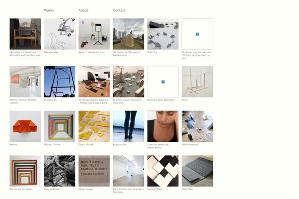 Portfolium theme site design template sample