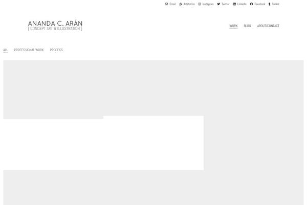 Kalium theme site design template sample